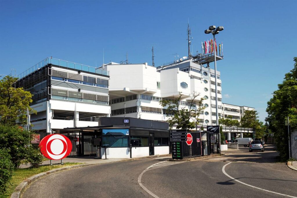 Das ORF-Zentrum am Wiener Küngiglberg. (© imago images/CHROMORANGE)