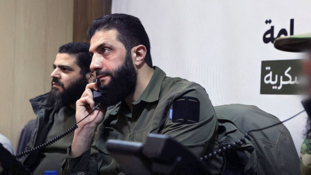 Der Anführer der islamistischen Hayat Tahrir al-Sham, Abu Mohammed al-Julani