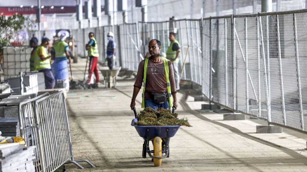 Afrikanische Bau- und Wanderarbeite sind in Saudi-Arabien so gut wie rechtlos