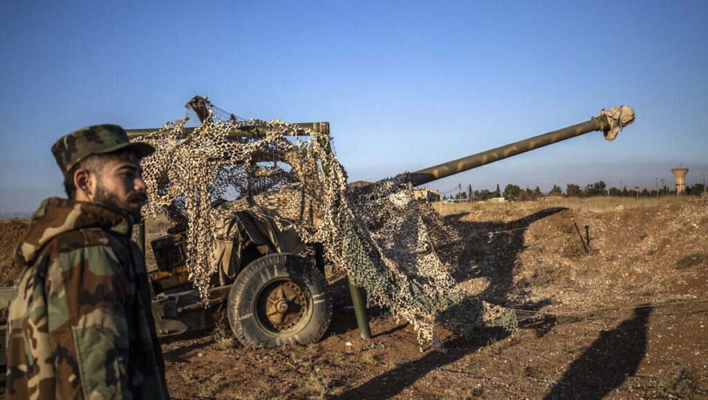Kurdische Kämpfer des Syrischen Demokratischen Kräfte befürchten Offensive der Türkei in Syrien