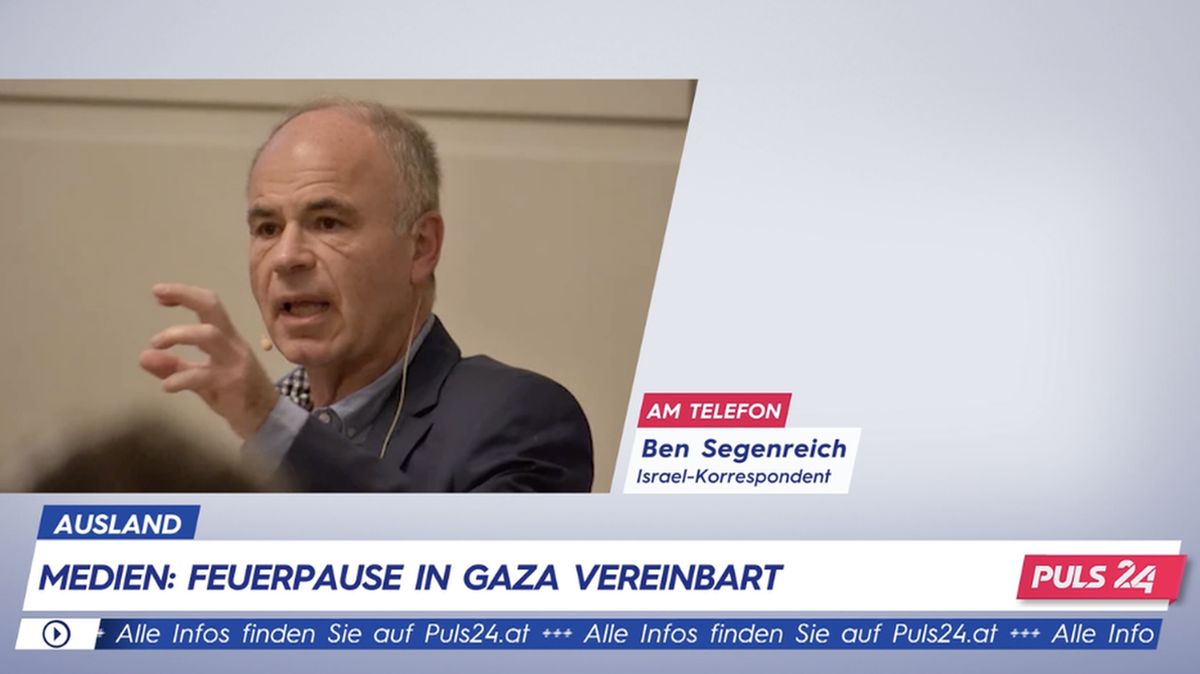 Mena-Watch-Korrespondent Ben Segenreich im Puls-24-Interview über das Waffenstillstandsabkommen zwischen Israel und der Hamas