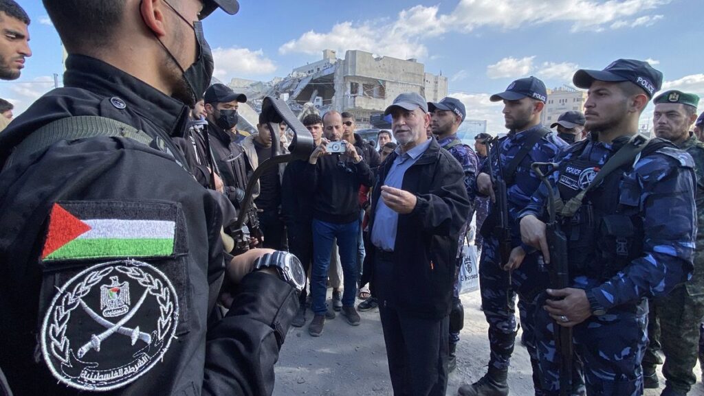 Die Hamas-Polizei in Gaza patrouilliert wieder in den Straßen