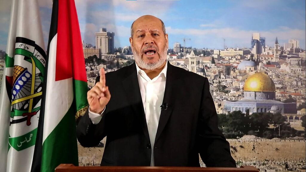 Hamas-Führer und Unterhändler bei den Geiselverhandlungen, Khalil al-Hayya, erklärt die Terrorgruppe zum Sieger