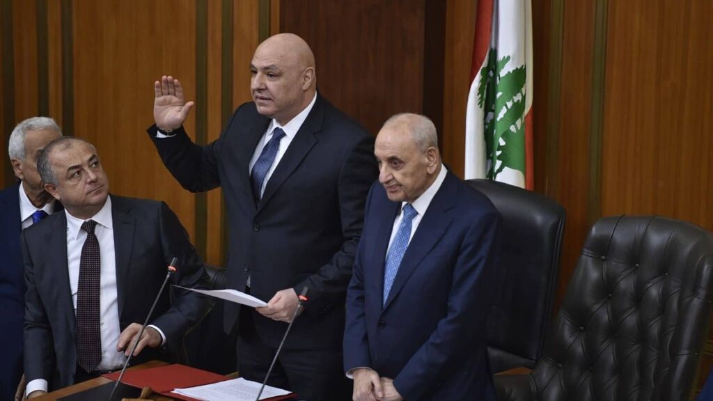 Der neu gewählte Präsident des Libanon, Joseph Aoun, wird vereidigt