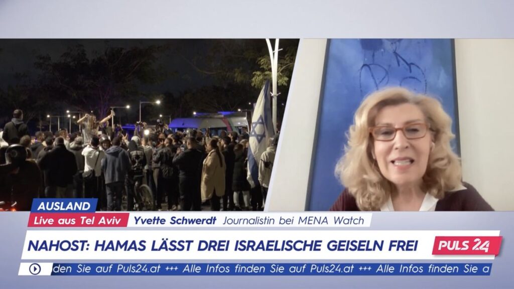 Yvette Schwerdt: Hamas hat Wunsch nach Vernichtung Israels nicht aufgegeben und kann nicht an der Macht bleiben