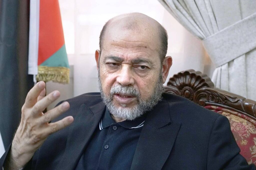 Der hochrangige Hamas-Mann Mousa Abu Marzouk. (© imago images/Kyodo News)