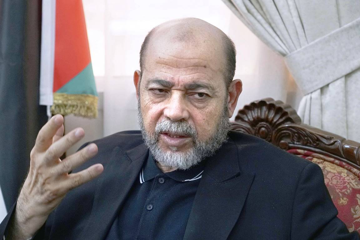 Der hochrangige Hamas-Mann Mousa Abu Marzouk. (© imago images/Kyodo News)