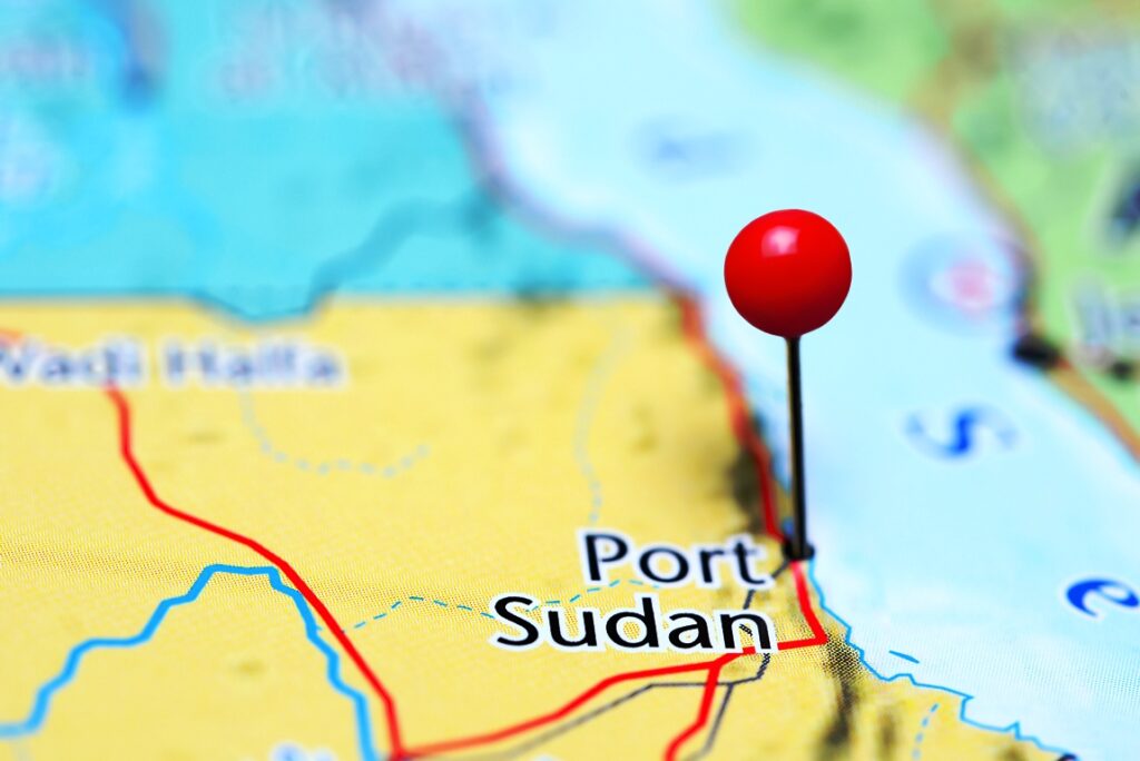 Standort der geplanten Marine-Basis Russlands im Sudan. (© imago images/Pond5 Images)