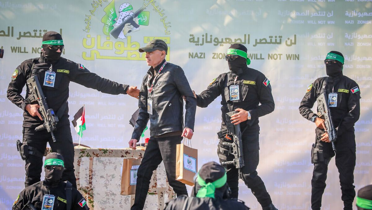Die »Schatteneinheit« der Hamas bei der Freilassung der israelischen Geisel Keith Siegel am 1. Februar