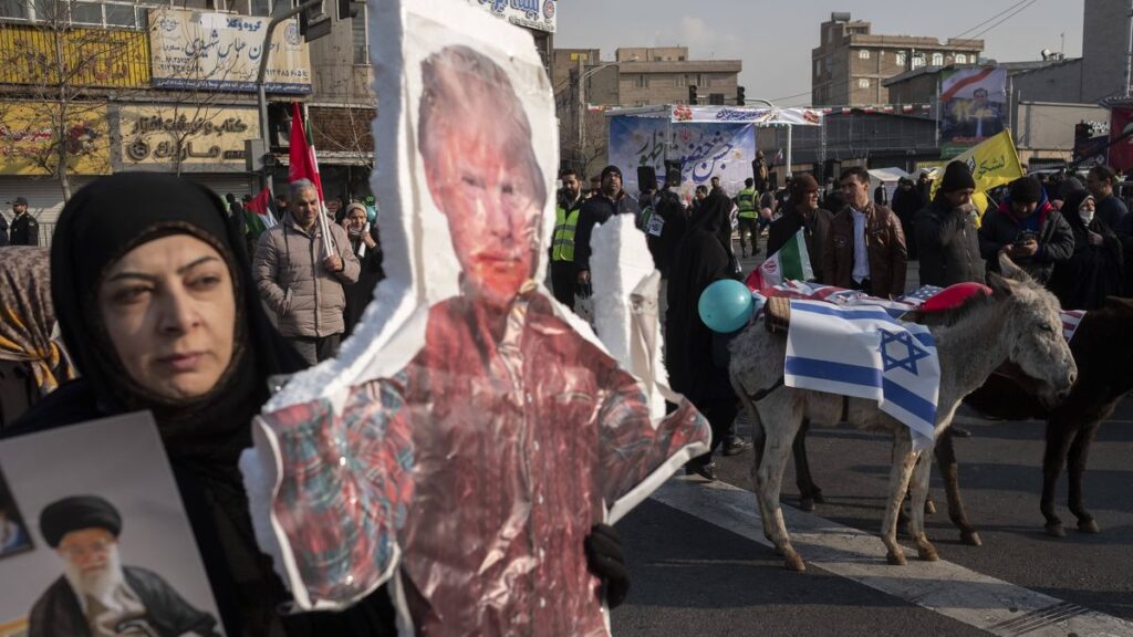 Antiamerikanische und antiisraelische Propaganda am Jahrestag der Islamischen Revolution im Iran