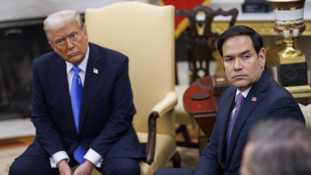 Außenminister Rubio teilt mit US-Präsident Trump die Ansicht, dass die Hamas zerschlagen werden muss
