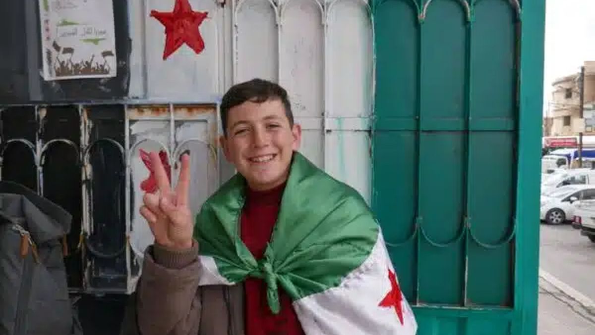 Junge in der südsyrischen Stadt as-Suwaida