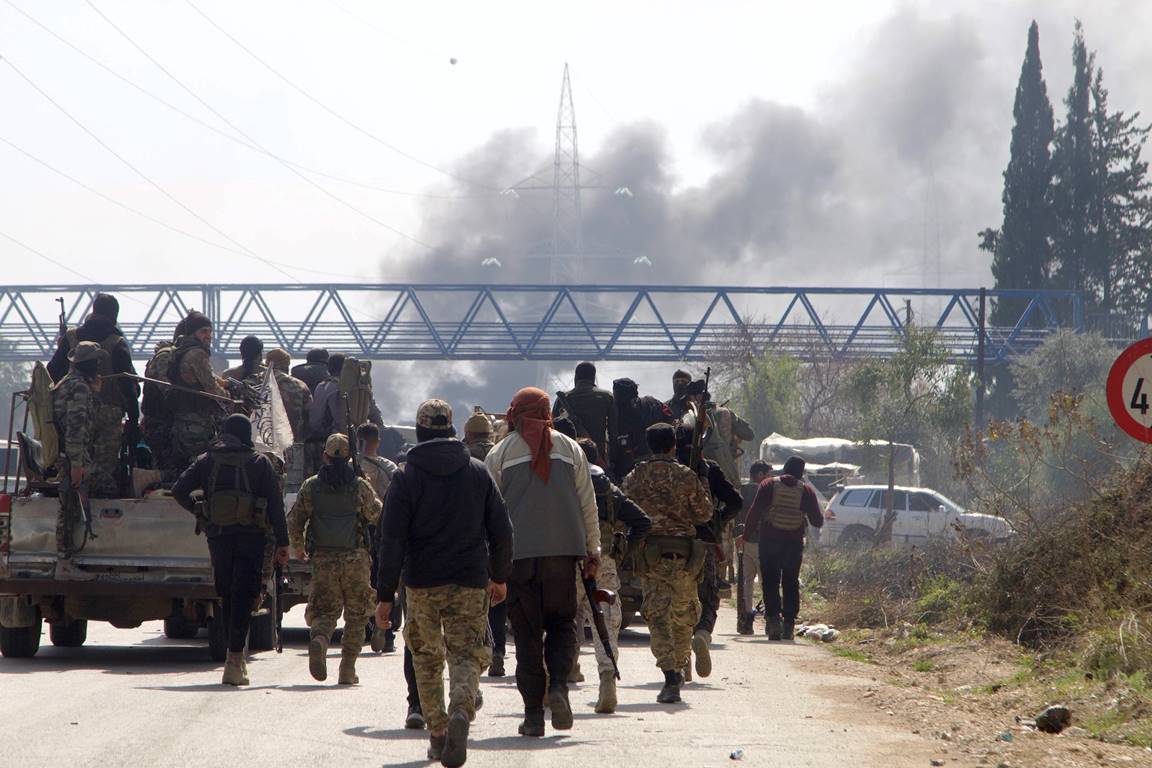 Regierungstruppen in der syrischen Provinz Latakia. (© imago images/Xinhua)