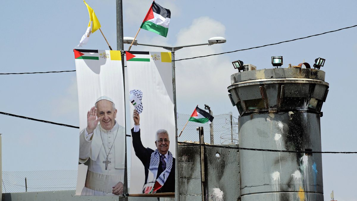 Die Palästinensische Autonomiebehörde schlachtet Papst Franziskus‘ Besuch in Bethlehem propagandistisch aus