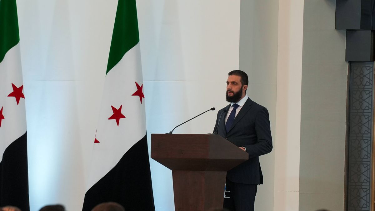 Versucht sich moderat zu geben: Syriens Präsident Ahmed al-Sharaa