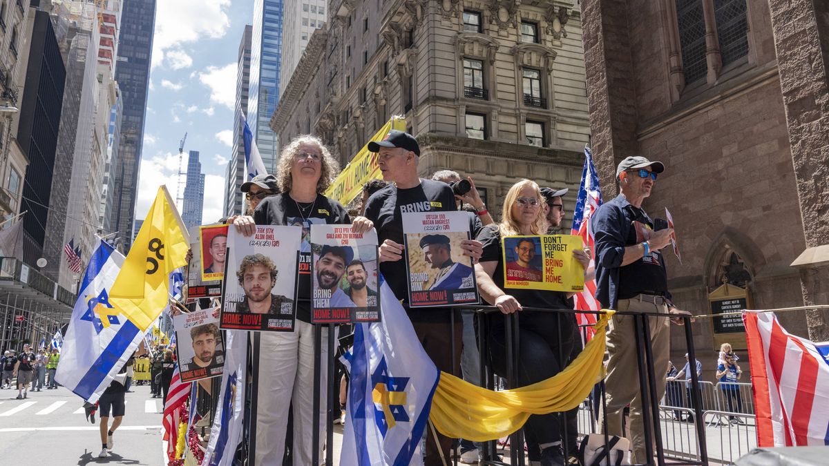Die Ex-Hamas-Geisel Keith Siegel wirbt in New York für die Freilassung der noch in Gaza Festgehaltenen