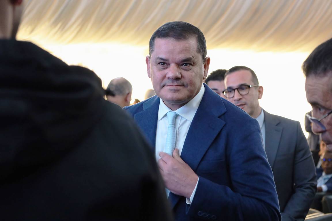 Der Chef der Regierung der Nationalen Einheit in Libyen, Abdul Hamid Dabaiba. (© imago images/ZUMA Press Wire)