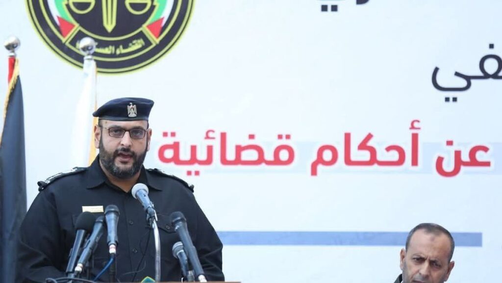 Der im palästinensischen Nasser-Krankenhaus getötete Polizeikommandeur der Hamas, Ahmed Al-Qadra