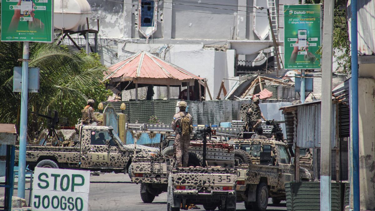 A-Shabaab-Terror: somalische Sicherheitskräfte in der Hauptstadt Mogadischu