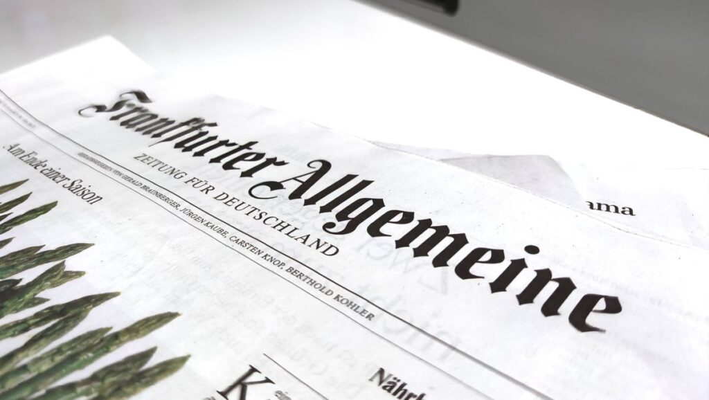 In der Frankfurter Allgemeinen Zeitung wird behauptet, der Iran brauche Atomwaffen