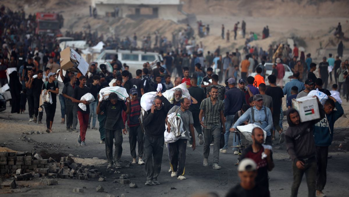 Hamas versucht zu verhindern, dass Menschen in Gaza Hilfsgüter erhalten