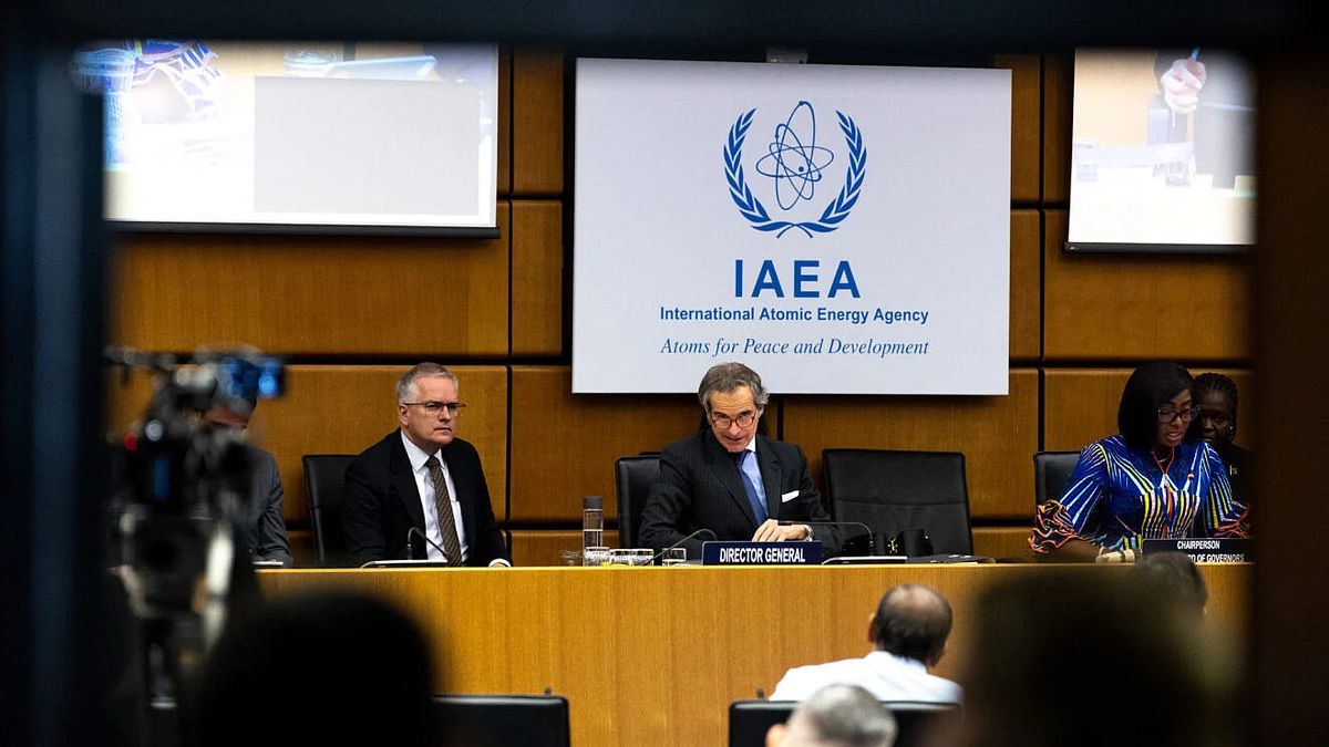 Verurteilung des Iran: Rafael Grossi bei der Sitzung des IAEO-Gouverneursrats in Wien