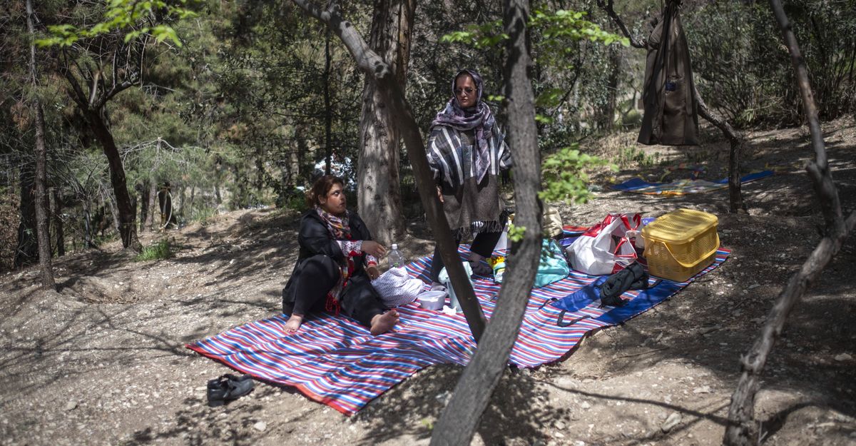 Afghanische Flüchtlinge im Iran
