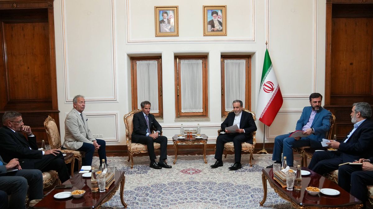IAEO-Chef Grossi zu Gesprächen über ungeklärte Fragen zum Atomprogramm im Iran