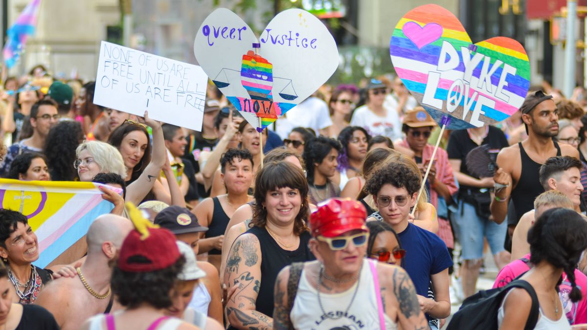 Der Dyke March in New York