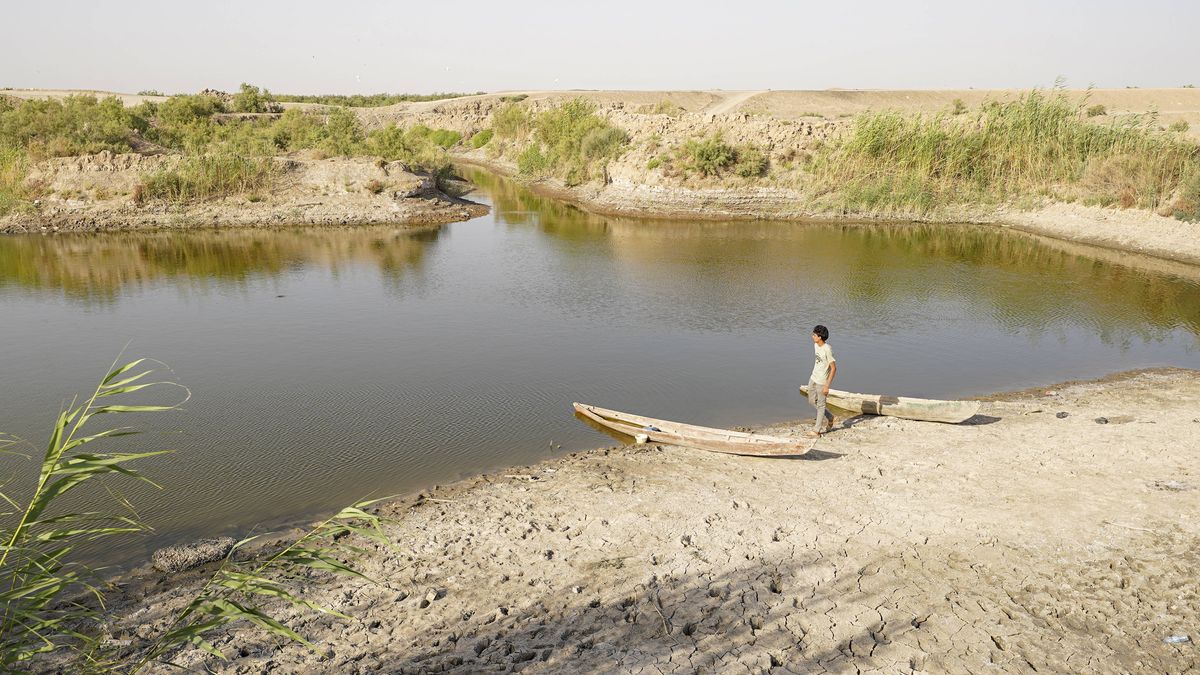 Die Sümpfe im Süden des Iraks trocknen aus