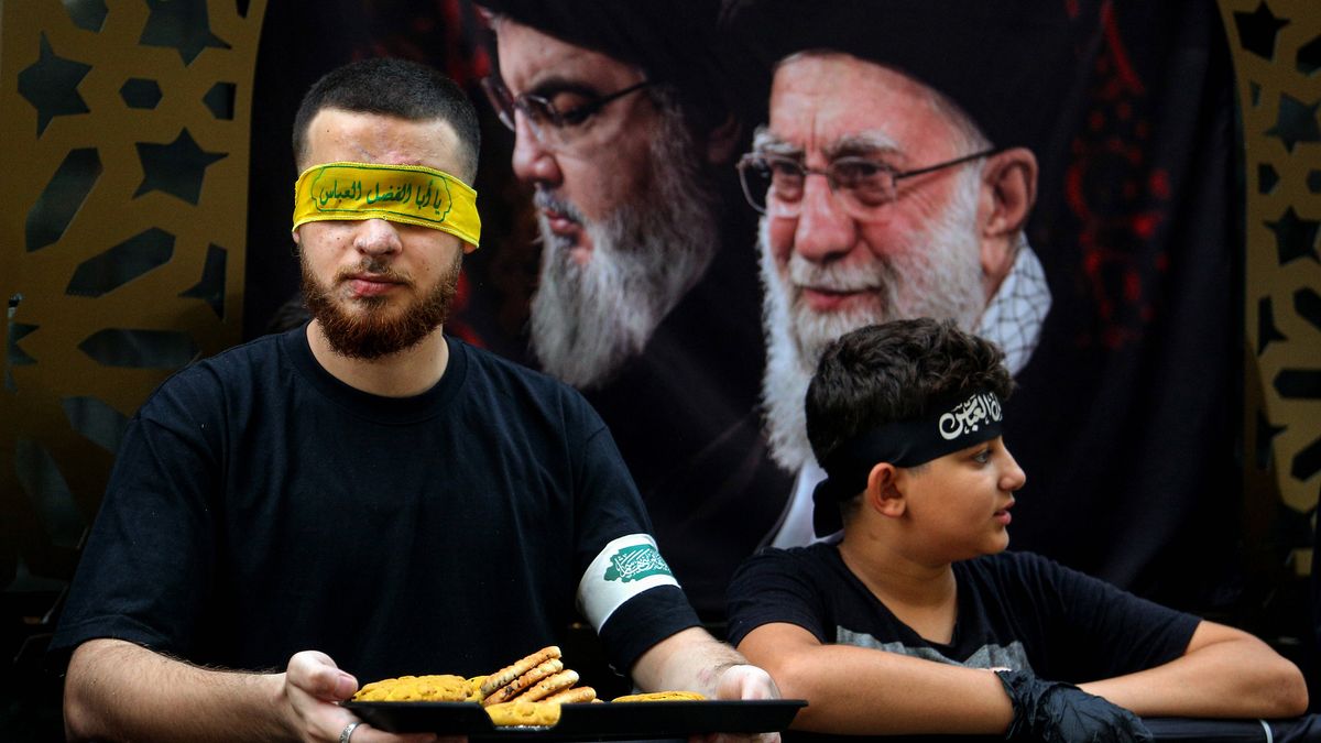 Israels Pager-Angriff zum Opfer gefallenes Hisbollah-Mitglied trauert in Beirut um Hassan Nasrallah