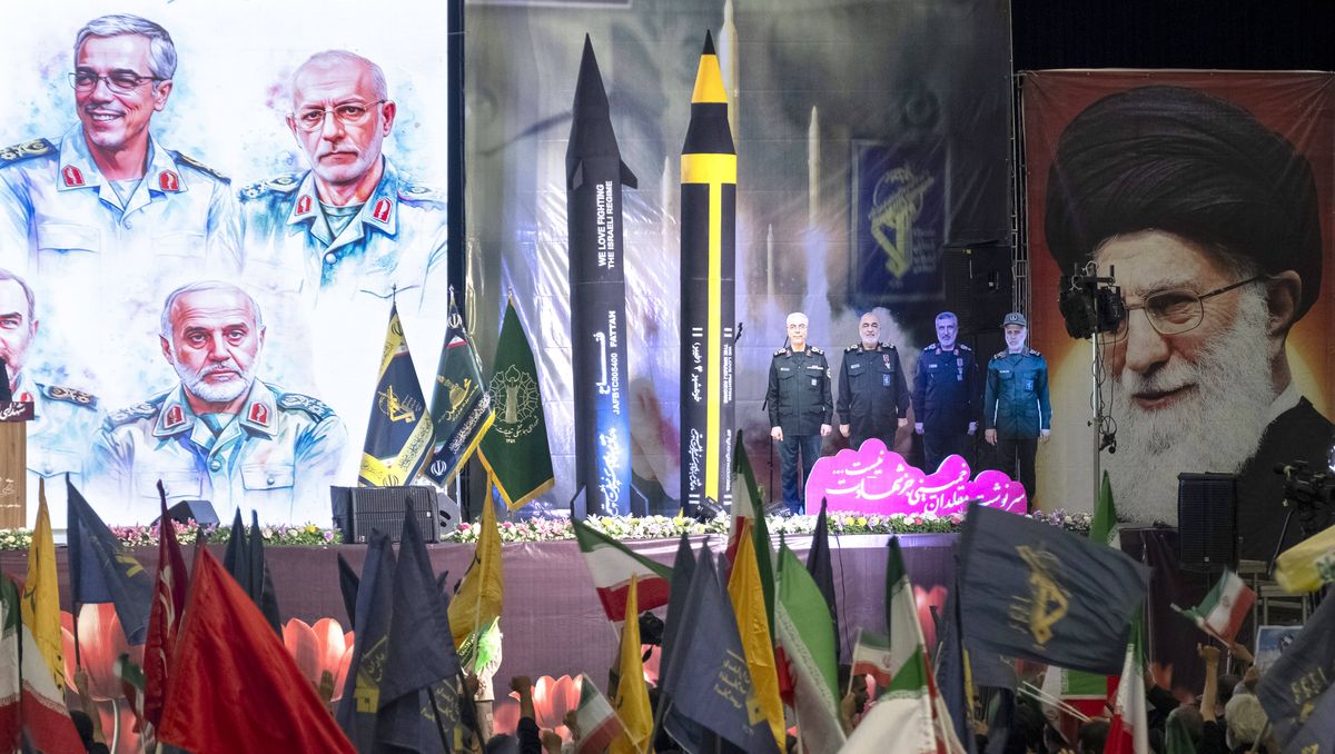 Gedenkveranstaltung in Teheran für die von Israel im Krieg liquidierten Revolutionsgarden-Kommandeure