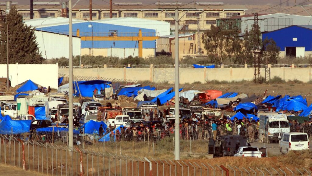 Syrisches Flüchtlingslager in Jordanien