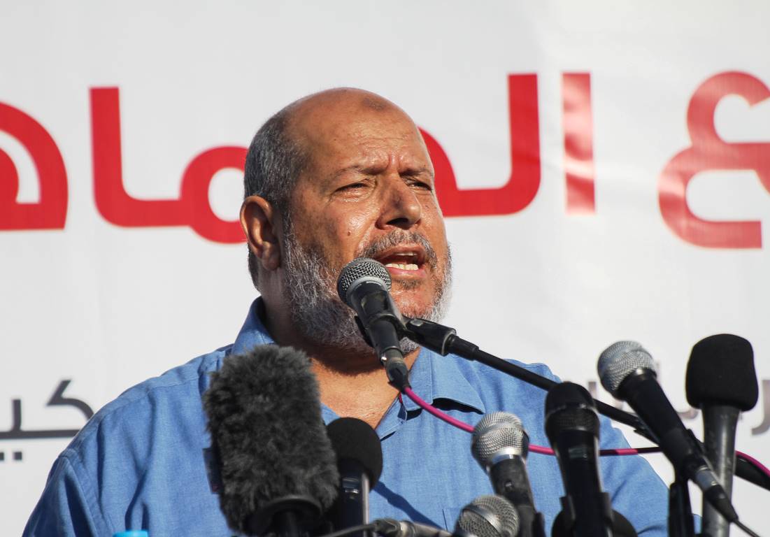 Hamas-Kader Khalil al-Hayya will die Menschen in Ägypten und Jordanien aufhetzen. (© imago images/ZUMA Press Wire)