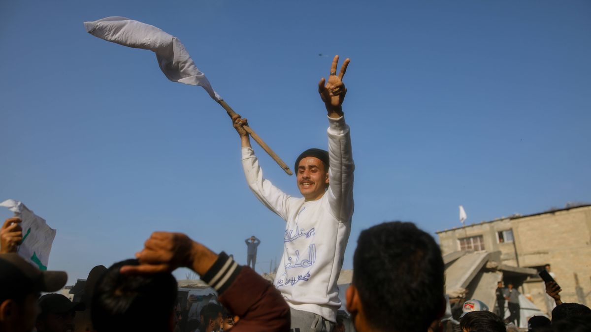 Kommen in westlichen Medien kaum vor: Protestierende Gaza-Bewohner, die die Hamas loswerden wollen
