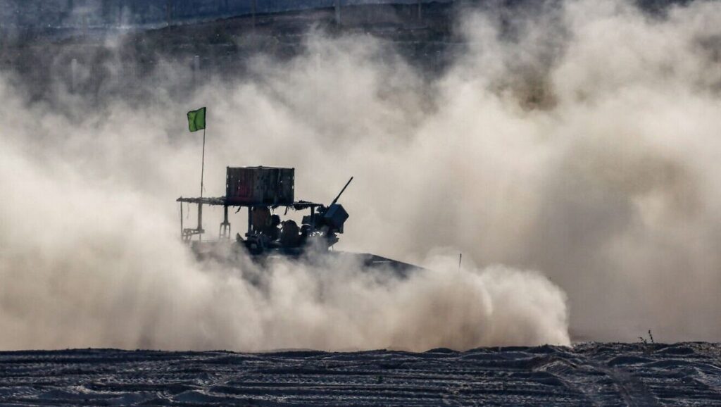 Krieg und kein Völkermord: Israelische Soldaten an der Grenze zu Gaza am 23. Juni 2025