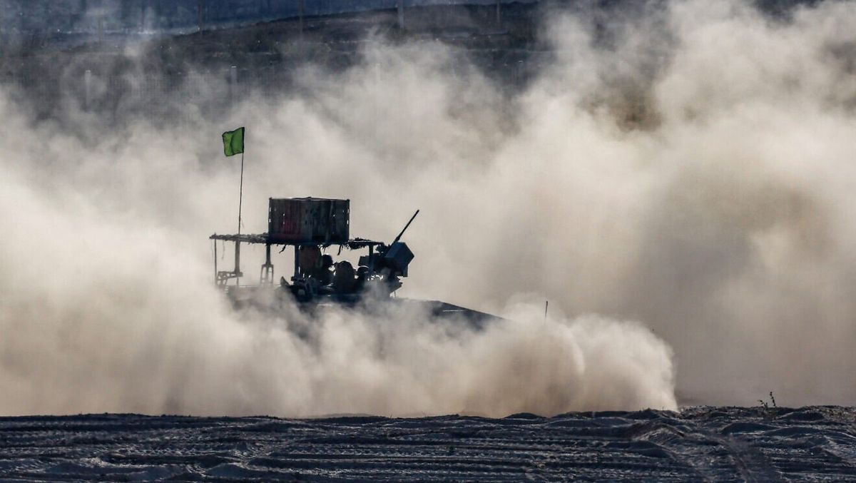 Krieg und kein Völkermord: Israelische Soldaten an der Grenze zu Gaza am 23. Juni 2025