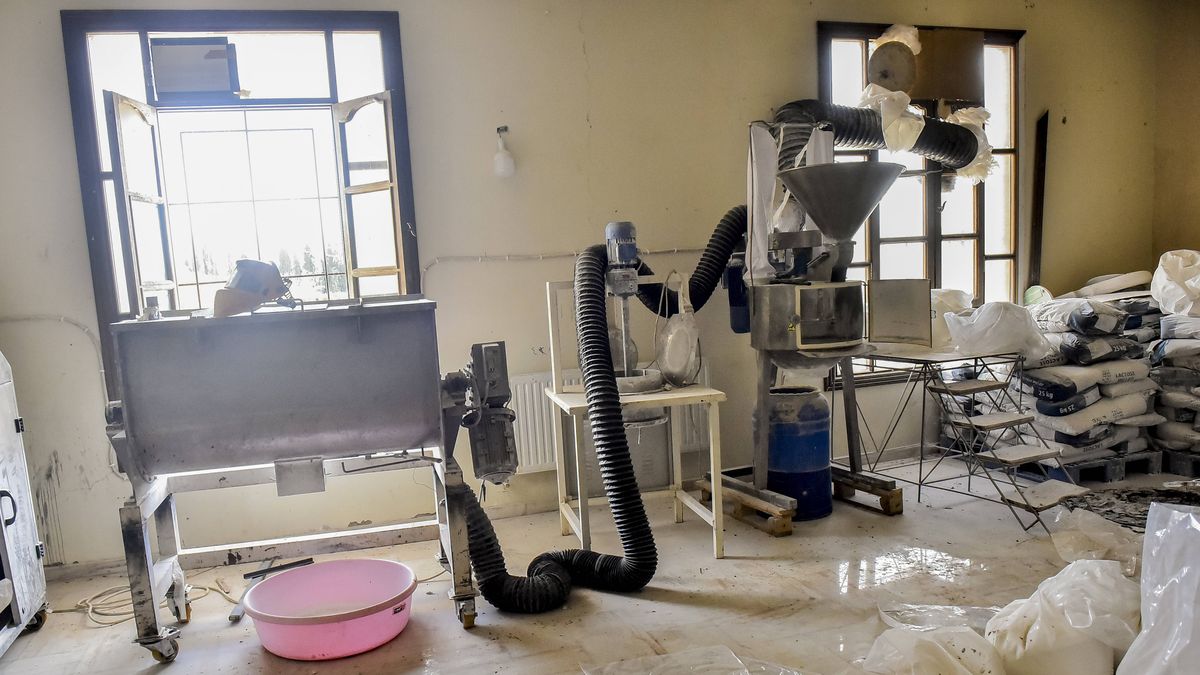 Die im Sudan eingesetzten Instrument zur Captagon-Herstellung ähneln stark denen aus syrischen Laboren