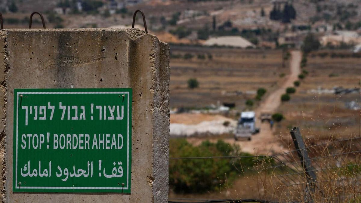 Bis vor Kurzem Hisbollah-Gebiet: Grenze zwischen Israel und dem Libanon