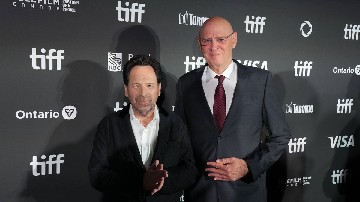 Regisseur Barry Arvich und Protagonist Noam Tibon beim Toronto International Film Festival