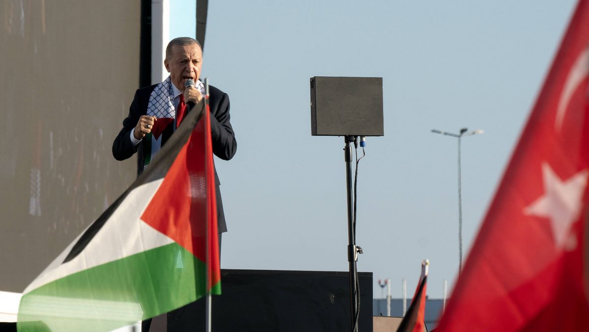 Türkei präsentiert sich als eine der vehementesten Fürsprecherinnen der palästinensischen Sache und der Hamas