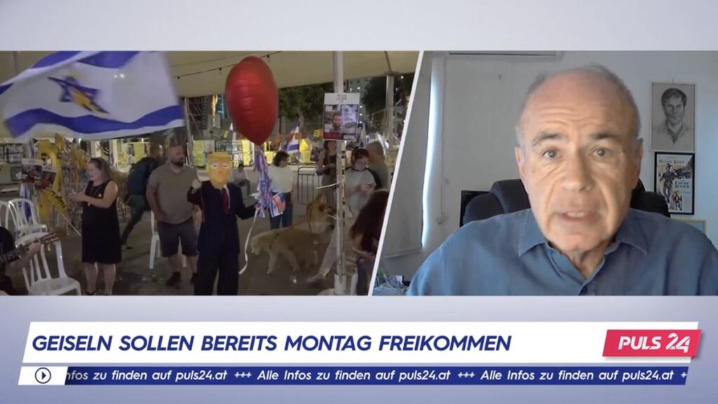 Ben Segenreich im Puls-24-Interview über die Jubelstimmung in Israel nach dem dem Geisel-Deal