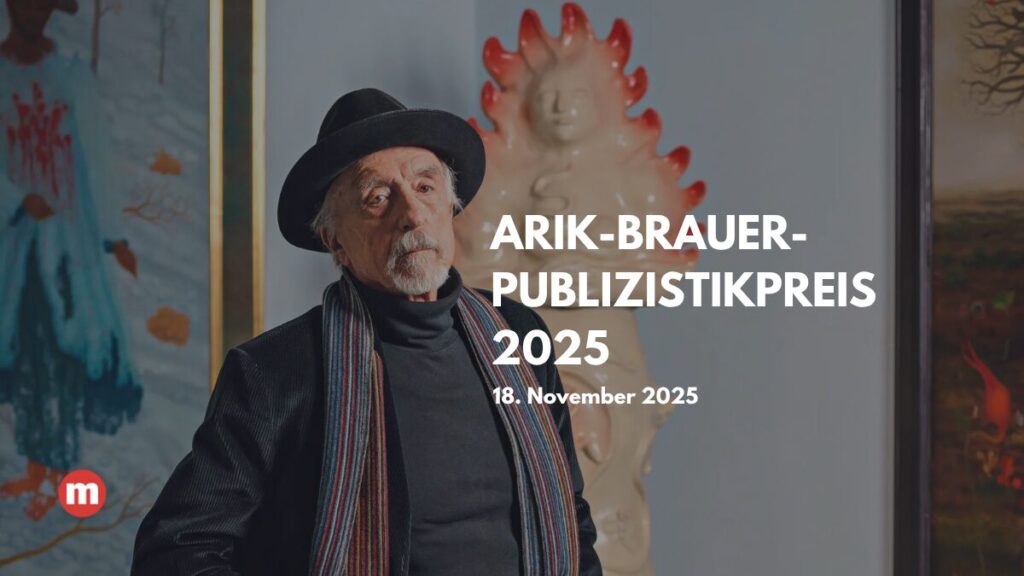 Live-Stream zur Verleihung des Arik-Brauer-Publizistikpreises 2025