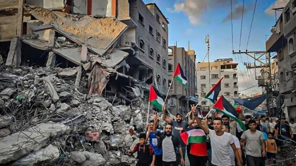 Keine Angst mehr vor der Hamas? Demonstration von Palästinensern in Gaza
