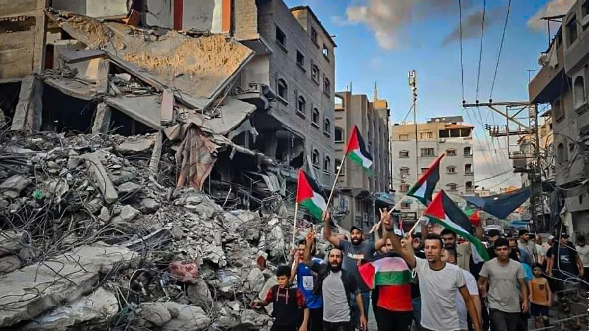 Keine Angst mehr vor der Hamas? Demonstration von Palästinensern in Gaza