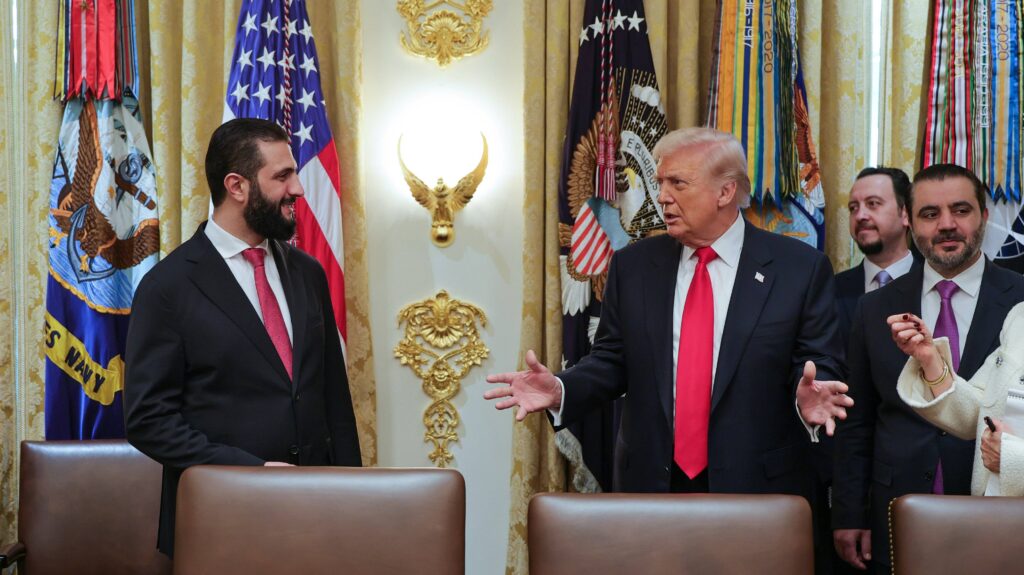 Syriens Präsident al-Sharaa zu Besuch bei Donald Trump im Weißen Haus