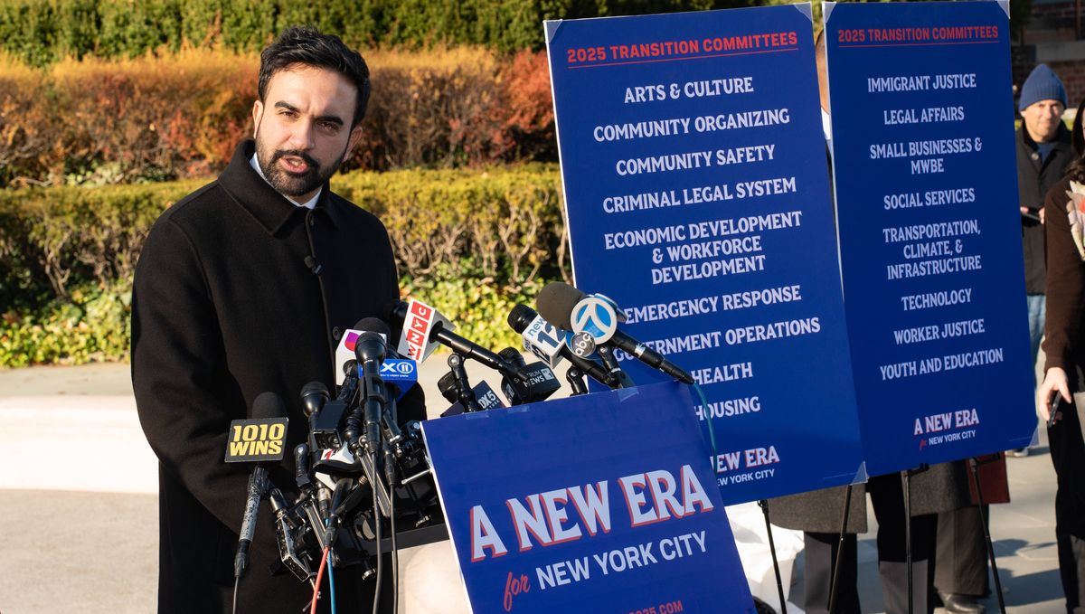 Der designierte New Yorker Bürgermeister Zohran Mamdani