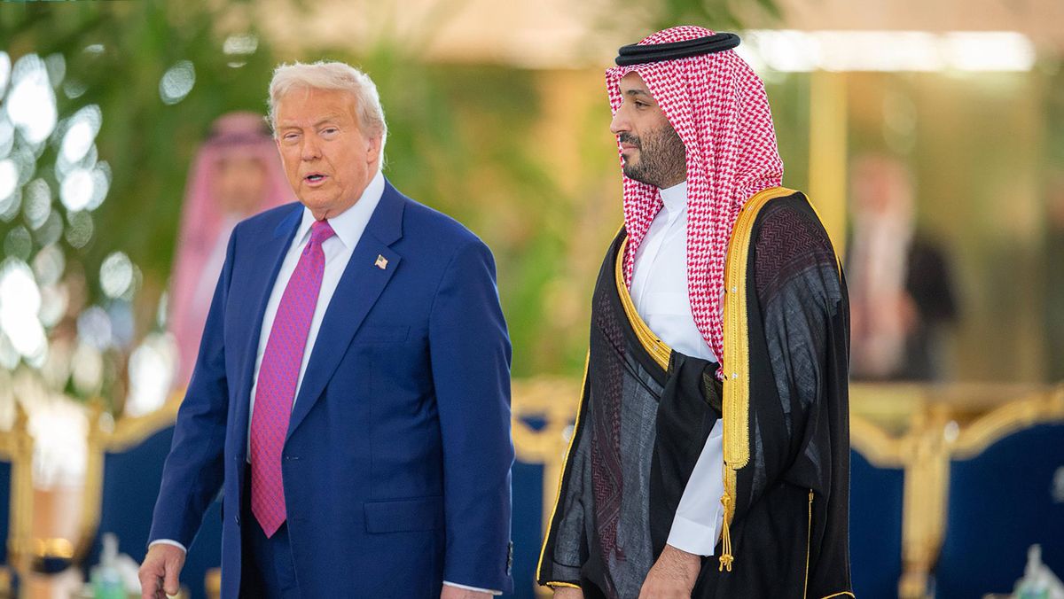 US-Präsident Trump mit dem saudischen Kronprinzen Mohammed bin Salman