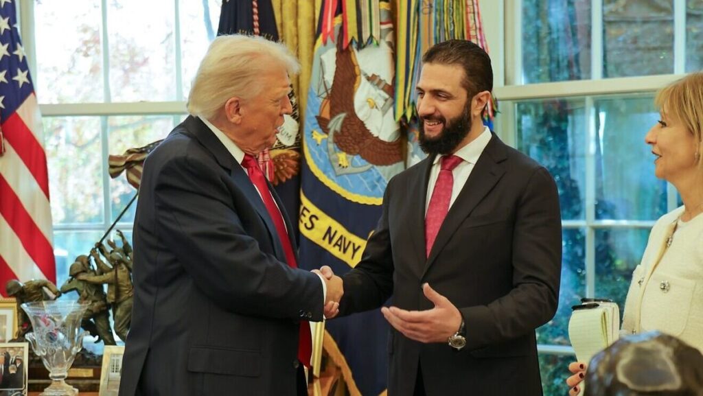 Syriens Präsident Ahmed al-Sharaa zu Gast bei Donald Trump im Weißen Haus