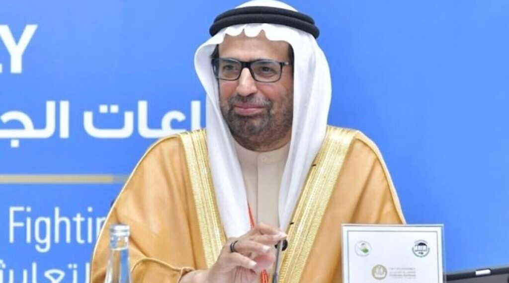 Ali Rashid Al Nuaimi forderte im Namen der VAE die Ausweitung der Abraham-Abkommen